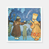 Epiphany Three Kings from the East by Zdenek Guth Serviette (Vorderseite)