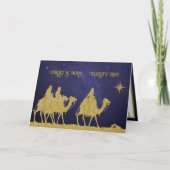 Epiphany Three Kings Orthodox Byzantinisches Foto Karte (Vorderseite)