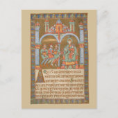 Epiphany Three Kings Wise Men Weihnachten Mittelal Postkarte (Vorderseite)