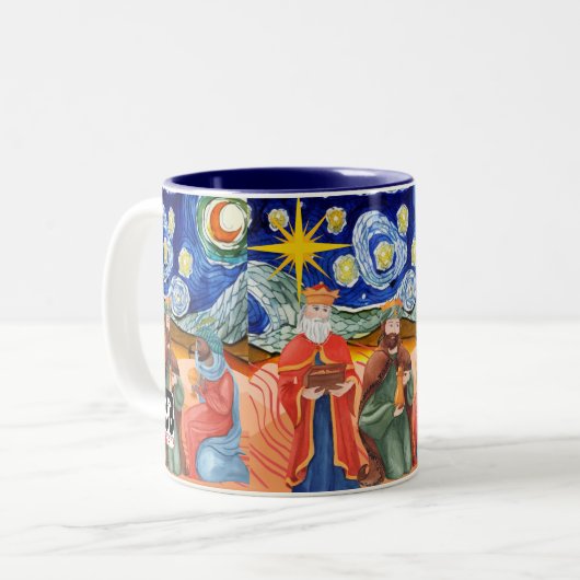 Epiphany Zweifarbige Tasse (Vorderseite Links)