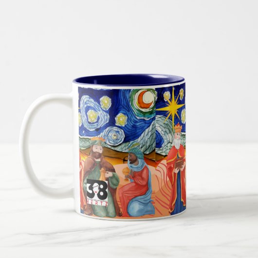 Epiphany Zweifarbige Tasse (Links)