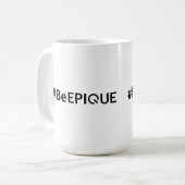 Epique Realty #BeEpique Coffee Tasse (Vorderseite Links)