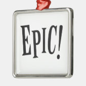 Episch Silbernes Ornament (Links)