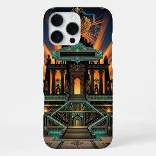 Epische Art Deco iPhone 16 Pro Max Hülle