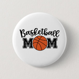 Epische Basketball-Mama Button
