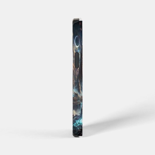 Epische Beispiel für das Schlachtfeld der Himmelsk iPhone Hülle (Rechte Seite)