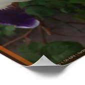 Epische Blume 1 Poster (Ecke)