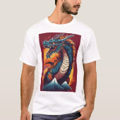 Epische Drachen, Epische Threads: Tragen Sie die L T-Shirt (Vorderseite)