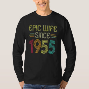 Epische Ehefrau seit 1955 Ihr 67. Hochzeitstag T-Shirt