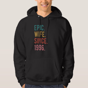 Epische Ehefrau seit 1996 26. Hoodie