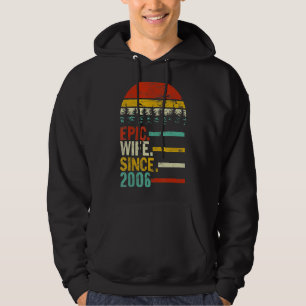Epische Ehefrau von Frauen seit 2006 Hoodie