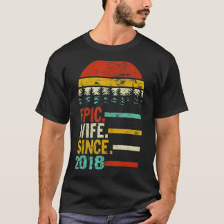 Epische Ehefrau von Frauen seit 2018 T-Shirt