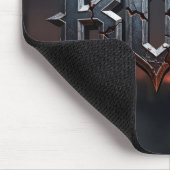 Epische Fantasy BOSS bedrängtes Eisen Metall Mousepad (Ecke)