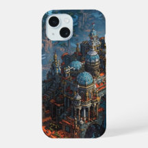 „Epische Fantasy-Burg Isometrische Pixel Anime-Kun