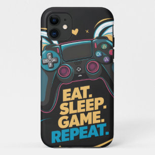 Epische Gaming-Ausrüstung.  Essen. Schlafen. Spiel Case-Mate iPhone Hülle