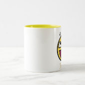 Epische Gesichts-Tasse Zweifarbige Tasse (Mittel)