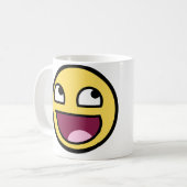 Epische Gewinn Smilie Tasse (Vorderseite Links)
