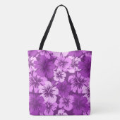 Epische Hibiskus Hawaiian Floral Aloha Beach Bag Tasche (Rückseite)