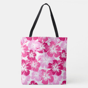 Epische Hibiskus Hawaiian Floral Aloha Beach Bag Tasche