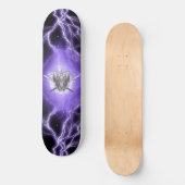 Epische Kriegerkatze Skateboard (Vorderseite)