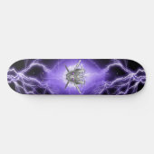 Epische Kriegerkatze Skateboard (Horizontal)