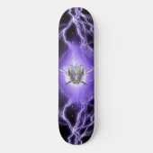 Epische Kriegerkatze Skateboard (Vorderseite)