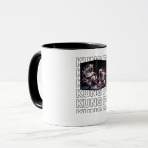 Epische Kung Fu Kätzchen Kampfsport Tasse