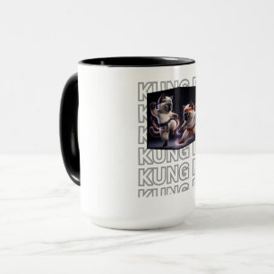 Epische Kung Fu Kätzchen Kampfsport  Tasse