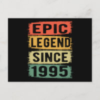 Epische Legende seit 1995 Vintage 1995 Geburtstags
