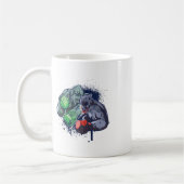 Epische Monster Boxen Titel Kaffeetasse (Links)
