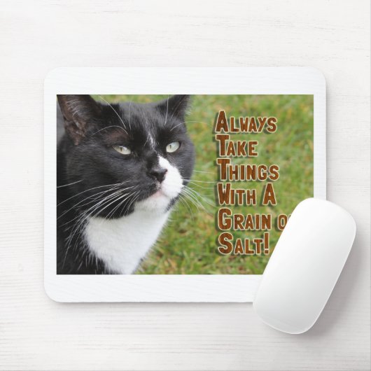 Epische Ratschläge aus einer Cat Motivation Slogan Mousepad (Mit Mouse)
