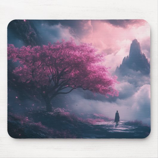 Epische Reisen in der Frühlingszeit Mousepad (Vorne)