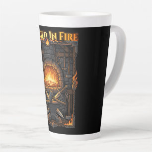 Epische Schmiede Esse Amboss & Schwerter Fantasy K Milchtasse
