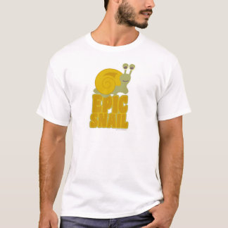 Epische Schnecke Funny Cartoon Mollusk T-Shirt