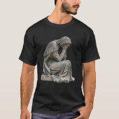 Epische schreiende Statue der Freiheit schwarz, T T-Shirt (Vorderseite)