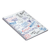 Epische Schulgekritzel Notizblock (Rechte Seite)