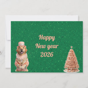 Epische Silvester-Party Grußkarte 2026 Karte
