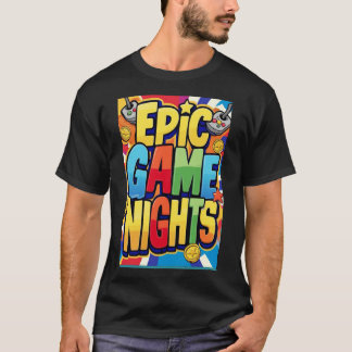 Epische Spielnächte – Ultimatives Fun-T-Shirt T-Shirt
