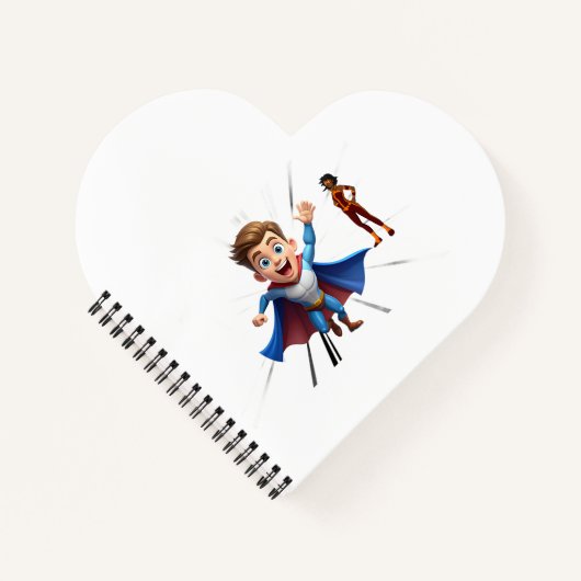 Epische Superhelden-Trupp Notizbuch (Vorderseite)