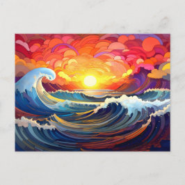 Epische Waves 1 Postkarte