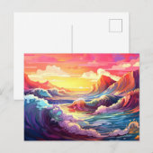 Epische Waves 3 Postkarte (Vorne/Hinten)