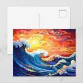 Epische Waves 4 Postkarte (Vorne/Hinten)