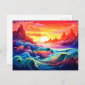 Epische Waves 5 Postkarte (Vorne/Hinten)