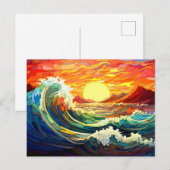 Epische Waves 7 Postkarte (Vorne/Hinten)