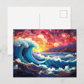 Epische Waves 9 Postkarte (Vorne/Hinten)