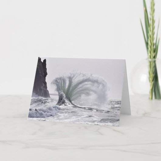 Epische Wellen bei Cape Enttäuschung, WA Karte (Vorderseite)