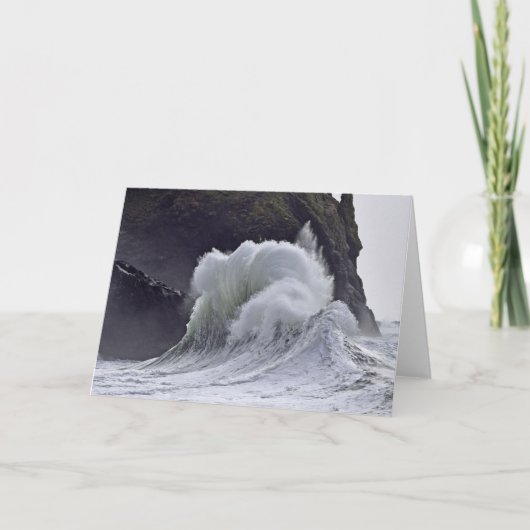 Epische Wellen bei Cape Enttäuschung, WA Karte (Vorderseite)