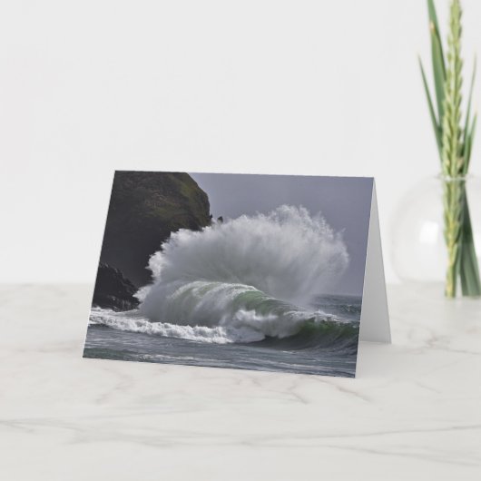 Epische Wellen bei Cape Enttäuschung, WA Karte (Vorderseite)