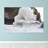 Epische Wellen bei Cape Enttäuschung, WA-Staat Leinwanddruck (Insitu (Holzboden))