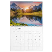Epische Wildnislandschaft Kalender (Jan 2026)